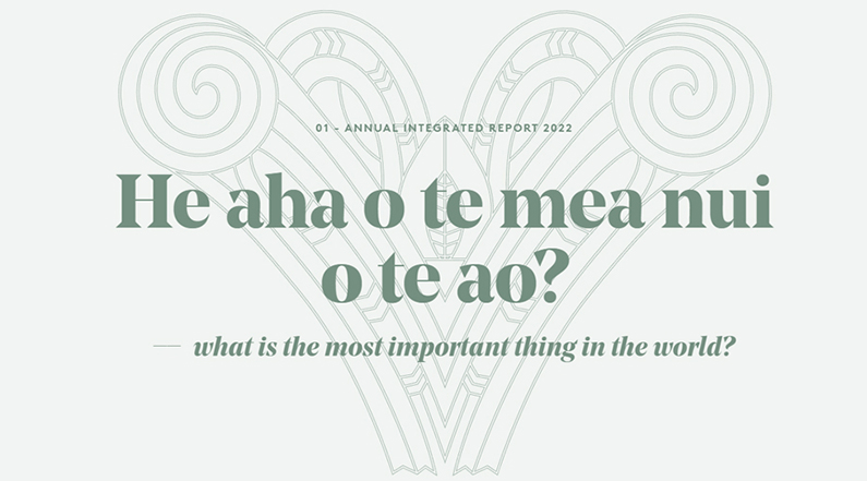 2022 Moana New Zealand Integrated Annual Report